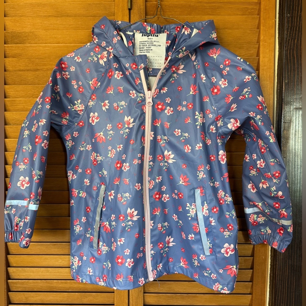 lupilu  rain coat for 4-6 year